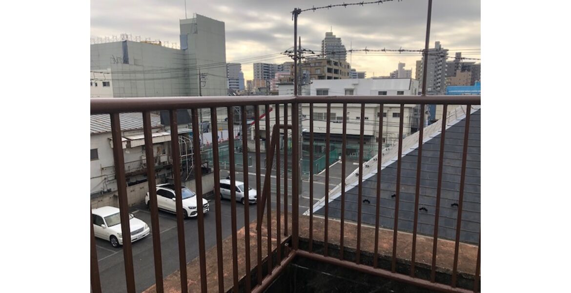 新小岩の改修工事（孔子、門扉、おどり場、階段、庇の下地交換）１