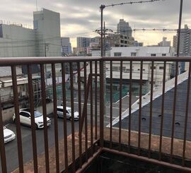 新小岩の改修工事（孔子、門扉、おどり場、階段、庇の下地交換）１