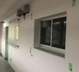 山梨県北富士　改修工事　面格子＿３