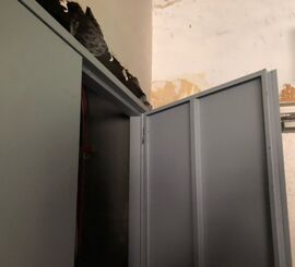 新宿区、店舗工事のSD取付4