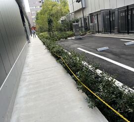 台東区　チェーン設置工事