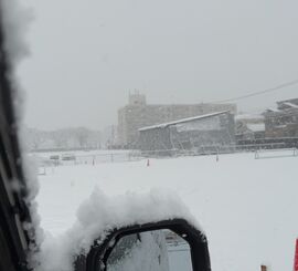 石川県金沢にてパネル工事